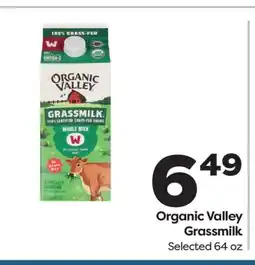Weis Markets Organic Valley Grassmilk offer