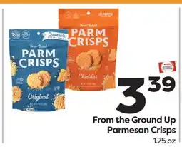 Weis Markets From the Ground Up Parmesan Crisps offer