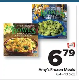 Weis Markets Amy's Frozen Meals offer