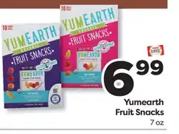 Weis Markets Yumearth Fruit Snacks offer