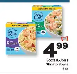 Weis Markets Scott & Jon's Shrimp Bowls offer
