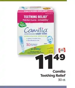 Weis Markets Camilia Teething Relief offer