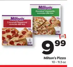 Weis Markets Milton's Pizza offer
