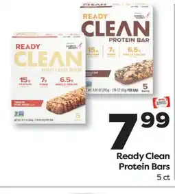 Weis Markets Ready Clean Protein Bars offer