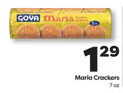 Weis Markets Maria Crackers offer