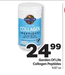 Weis Markets Garden Of Life Collagen Peptides offer