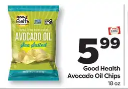 Weis Markets Good Health Avocado Oil Chips offer