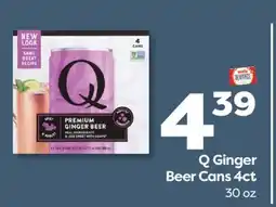 Weis Markets Q Ginger Beer Cans 4ct offer