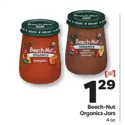 Weis Markets Beech-Nut Organics Jars offer
