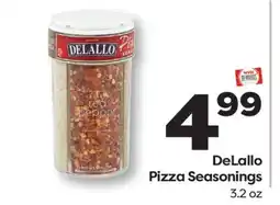 Weis Markets DeLallo Pizza Seasonings offer