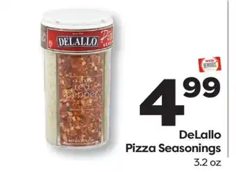 Weis Markets DeLallo Pizza Seasonings offer