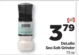 Weis Markets DeLallo Sea Salt Grinder offer