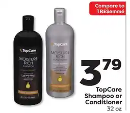 Weis Markets TopCare Shampoo or Conditioner offer