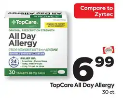 Weis Markets TopCare All Day Allergy offer