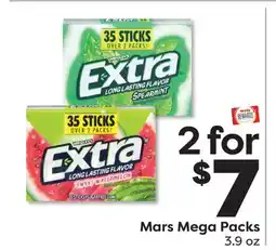 Weis Markets Mars Mega Packs offer