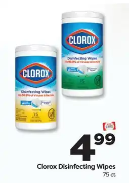 Weis Markets Clorox Disinfecting Wipes offer