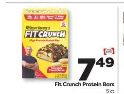 Weis Markets Fit Crunch Protein Bars offer