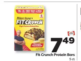 Weis Markets Fit Crunch Protein Bars offer