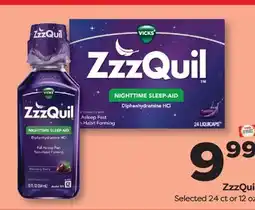 Weis Markets ZzzQuil offer