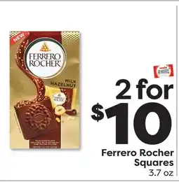 Weis Markets Ferrero Rocher Squares offer
