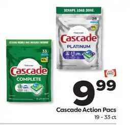 Weis Markets Cascade Action Pacs offer