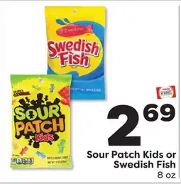 Weis Markets Sour Patch Kids or Swedish Fish offer