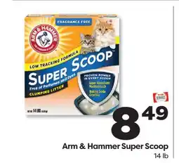 Weis Markets Arm & Hammer Super Scoop offer