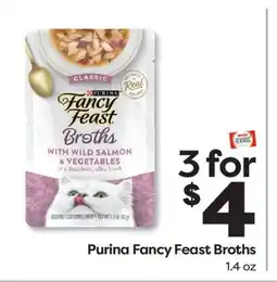 Weis Markets Purina Fancy Feast Broths offer
