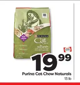 Weis Markets Purina Cat Chow Naturals offer
