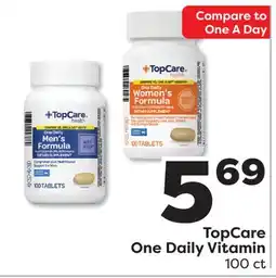 Weis Markets TopCare One Daily Vitamin offer