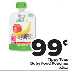 Weis Markets Tippy Toes Baby Food Pouches offer