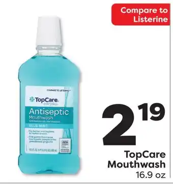 Weis Markets TopCare Mouthwash offer