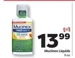 Weis Markets Mucinex Liquids offer