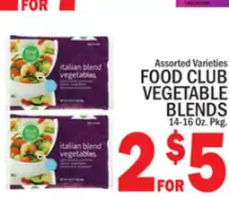 C Town FOOD CLUB VEGETABLE BLENDS offer
