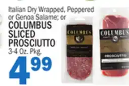 C Town COLUMBUS SLICED PROSCIUTTO offer