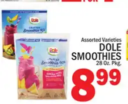 C Town DOLE SMOOTHIES offer
