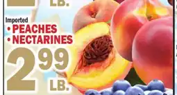 C Town PEACHES, NECTARINES offer