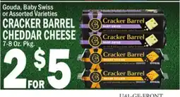 C Town CRACKER BARREL CHEDDAR CHEESE offer