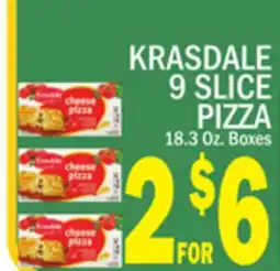 C Town KRASDALE 9 SLICE PIZZA offer