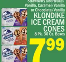 C Town KLONDIKE ICE CREAM CONES offer