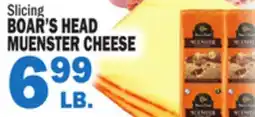 C Town BOAR'S HEAD MUENSTER CHEESE offer