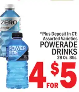 C Town POWERADE DRINKS offer