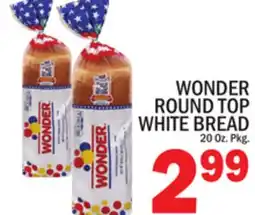 C Town WONDER ROUND TOP WHITE BREAD offer