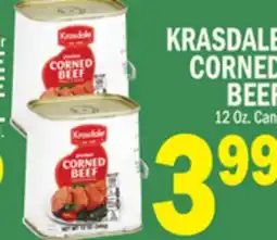 C Town KRASDALE CORNED BEEF offer
