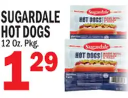 C Town SUGARDALE HOT DOGS offer