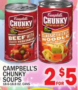C Town CAMPBELL'S CHUNKY CHUNKY SOUPS offer