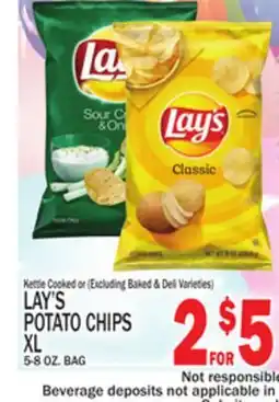 C Town LAY'S POTATO CHIPS offer