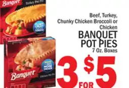 C Town BANQUET POT PIES offer