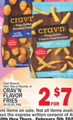 C Town CRAV'N FLAVOR FRIES offer