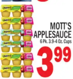 C Town MOTT'S APPLESAUCE offer